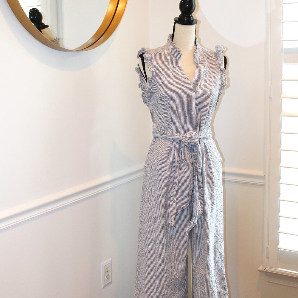 1901 Seersucker Jumpsuit